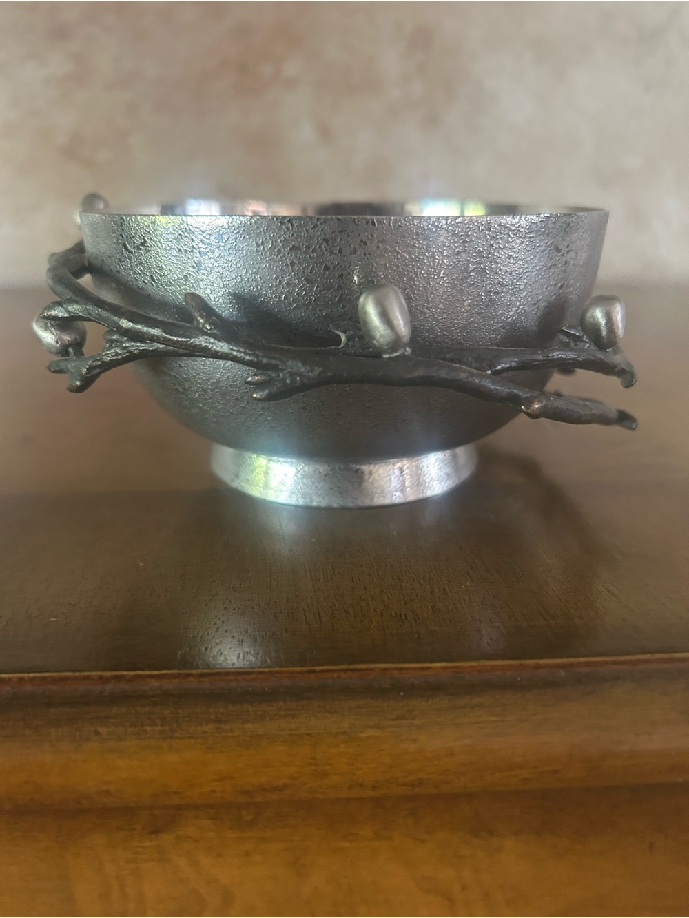 Michael Aram Metal Willow Nut Dish